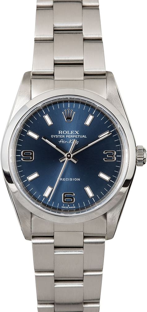 rolex air-king steel 14000|Rolex Air-King price chart.